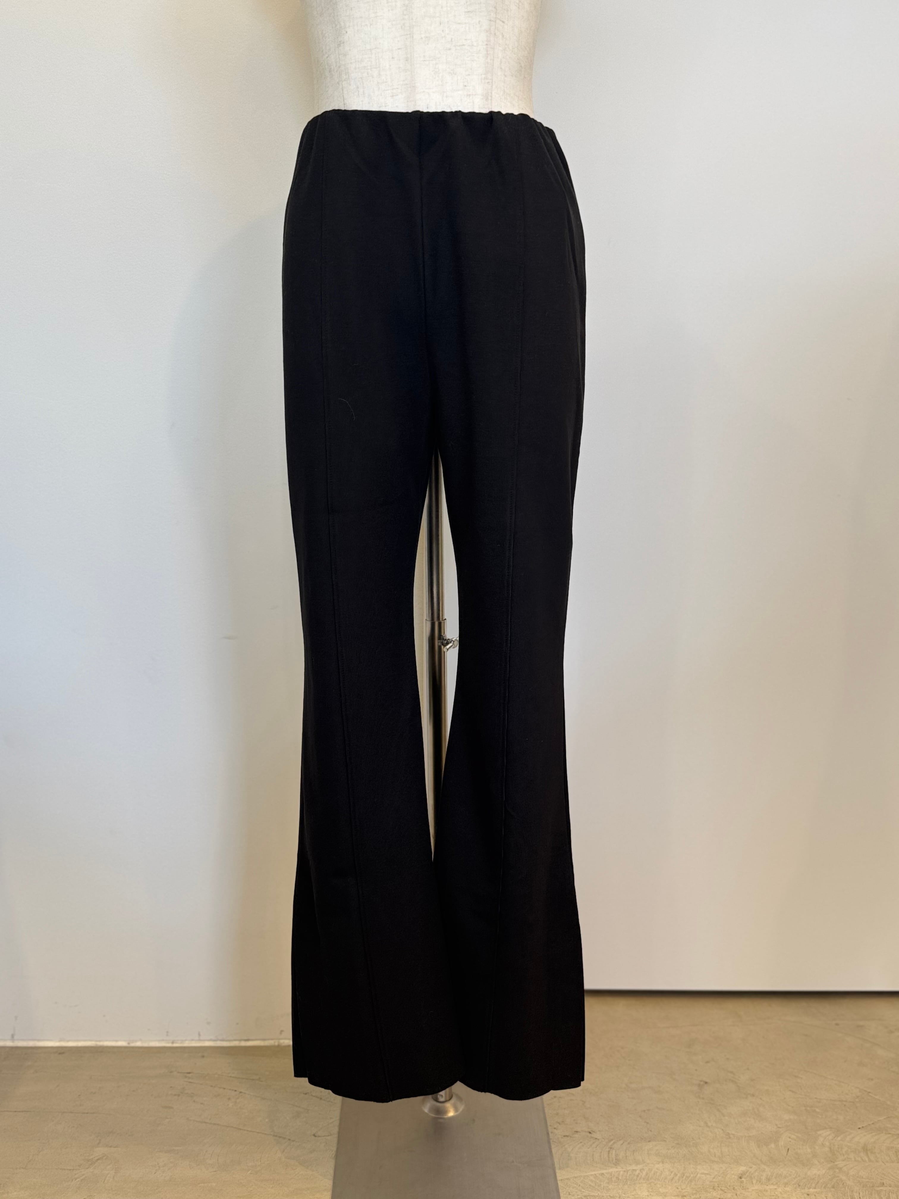 【CHIGNON】ソフトリブフレアパンツ　3861-069GL