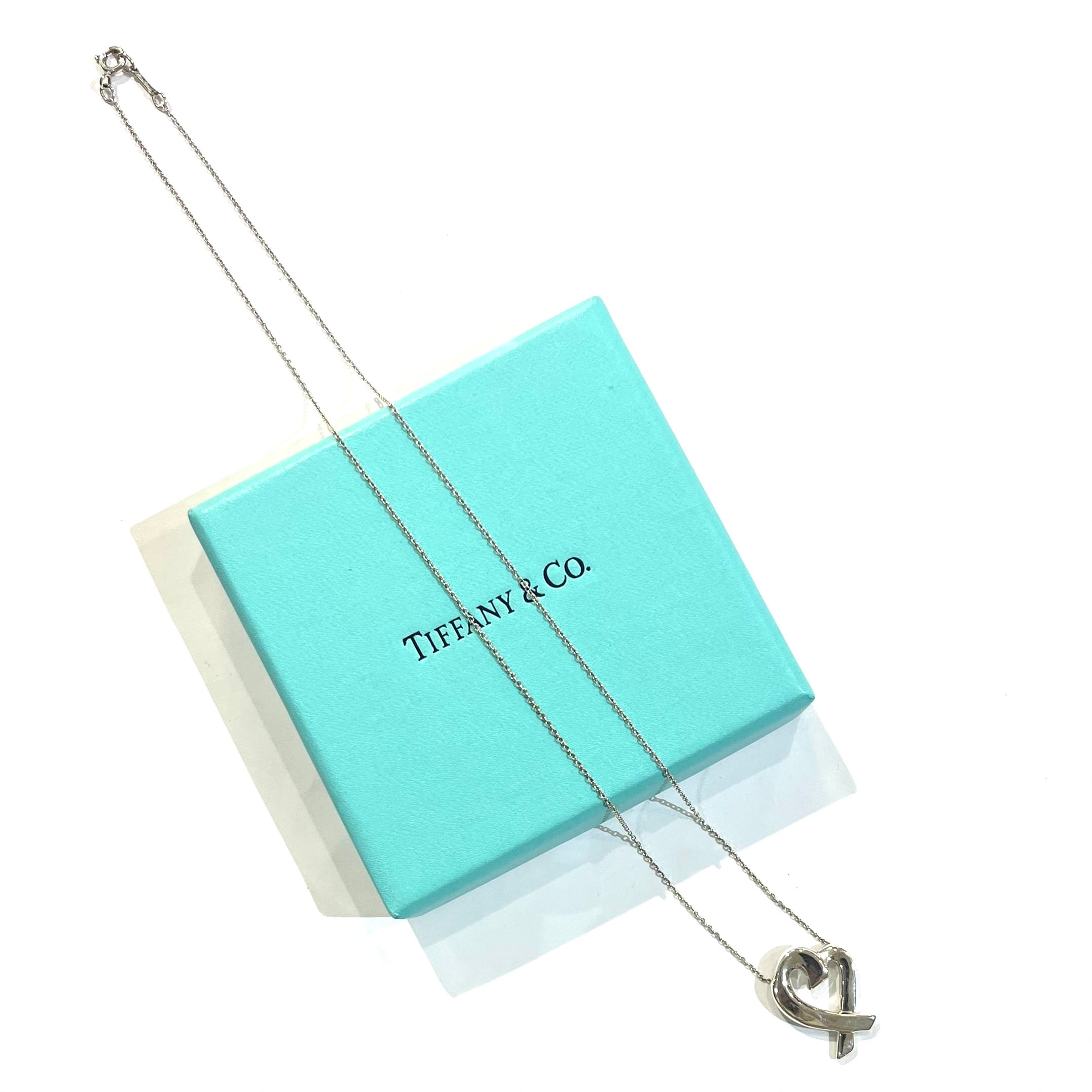 TIFFANY&CO.】2167 パロマ・ピカソ ラビングハート ネックレス