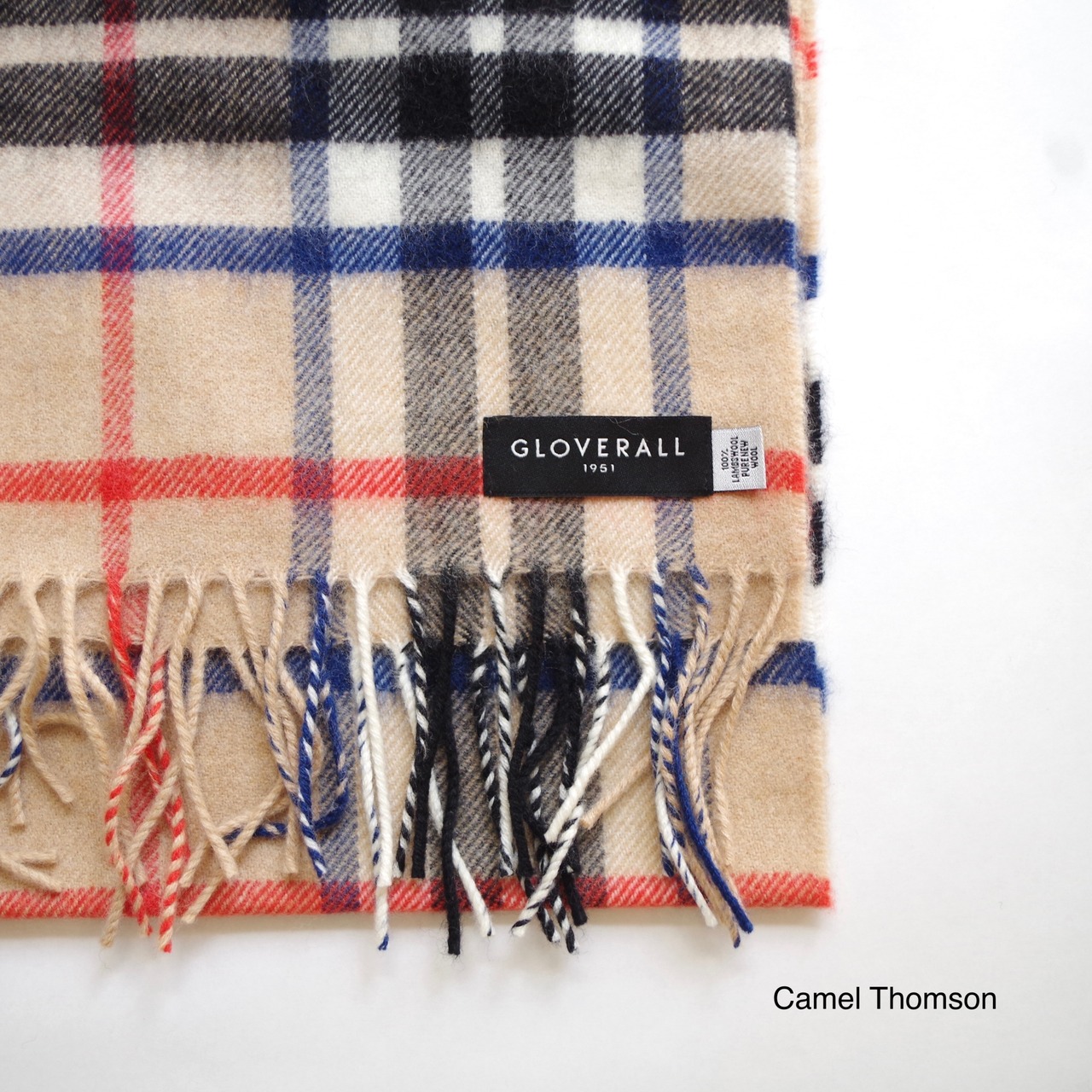 GLOVERALL Lambswool Scarf