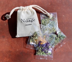 《Nuage original herbtea cottonbag set》-Promenons-nous dans les bois-森へ散歩