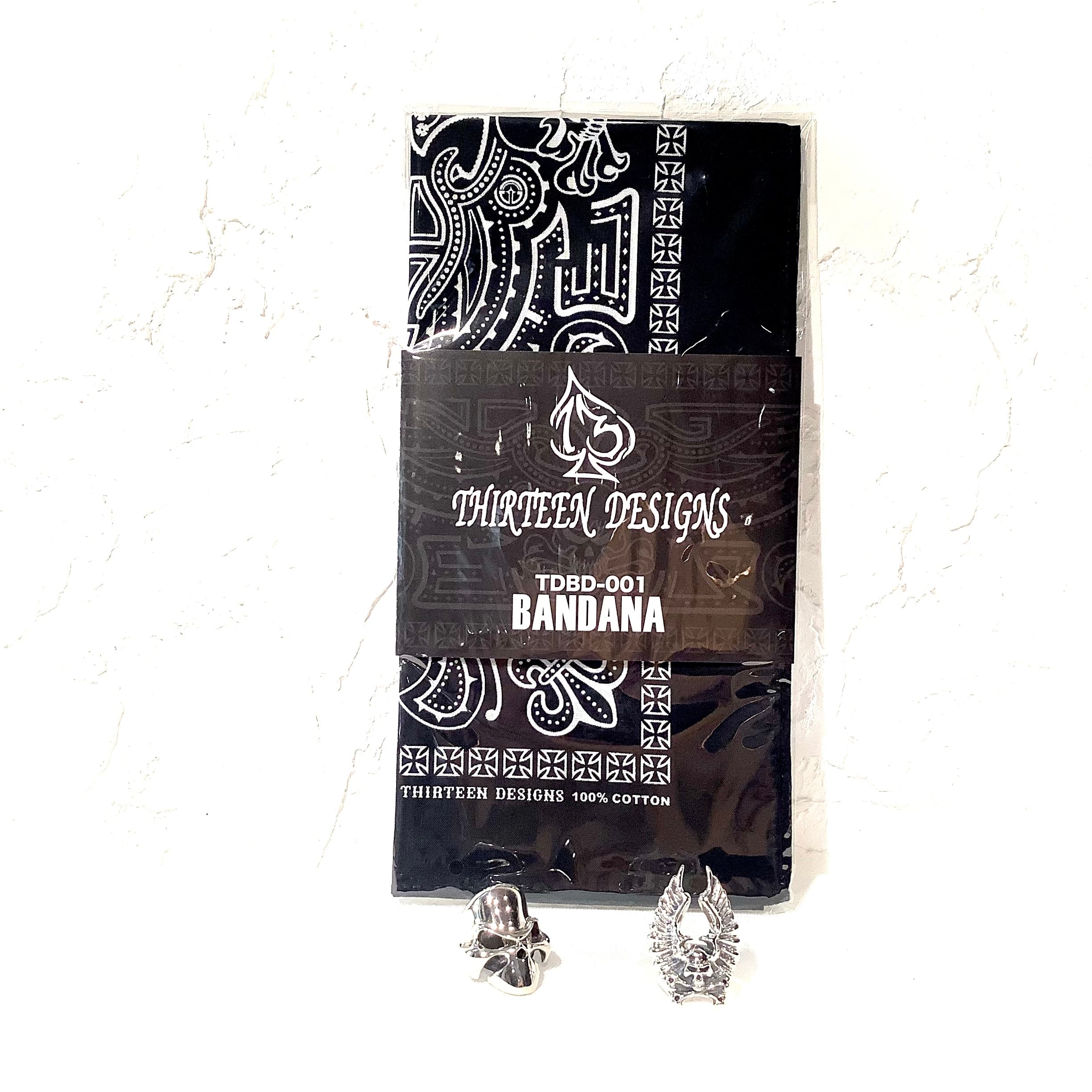 THIRTEEN DESIGNS サーティーンデザインズ TDBD-001 bandana バンダナ