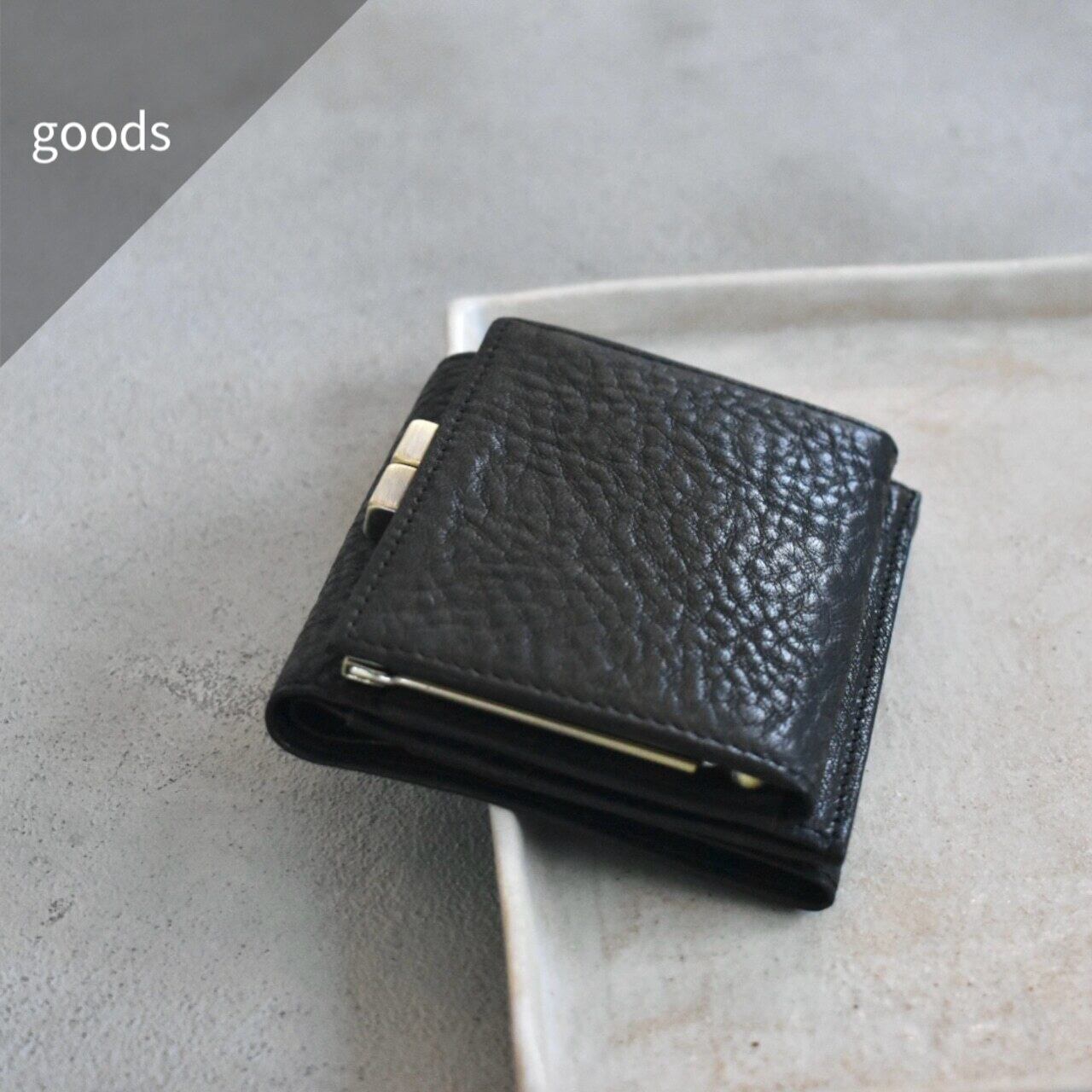 SLOW | bono clasp mini wallet レザー ウォレット 財布 がま口