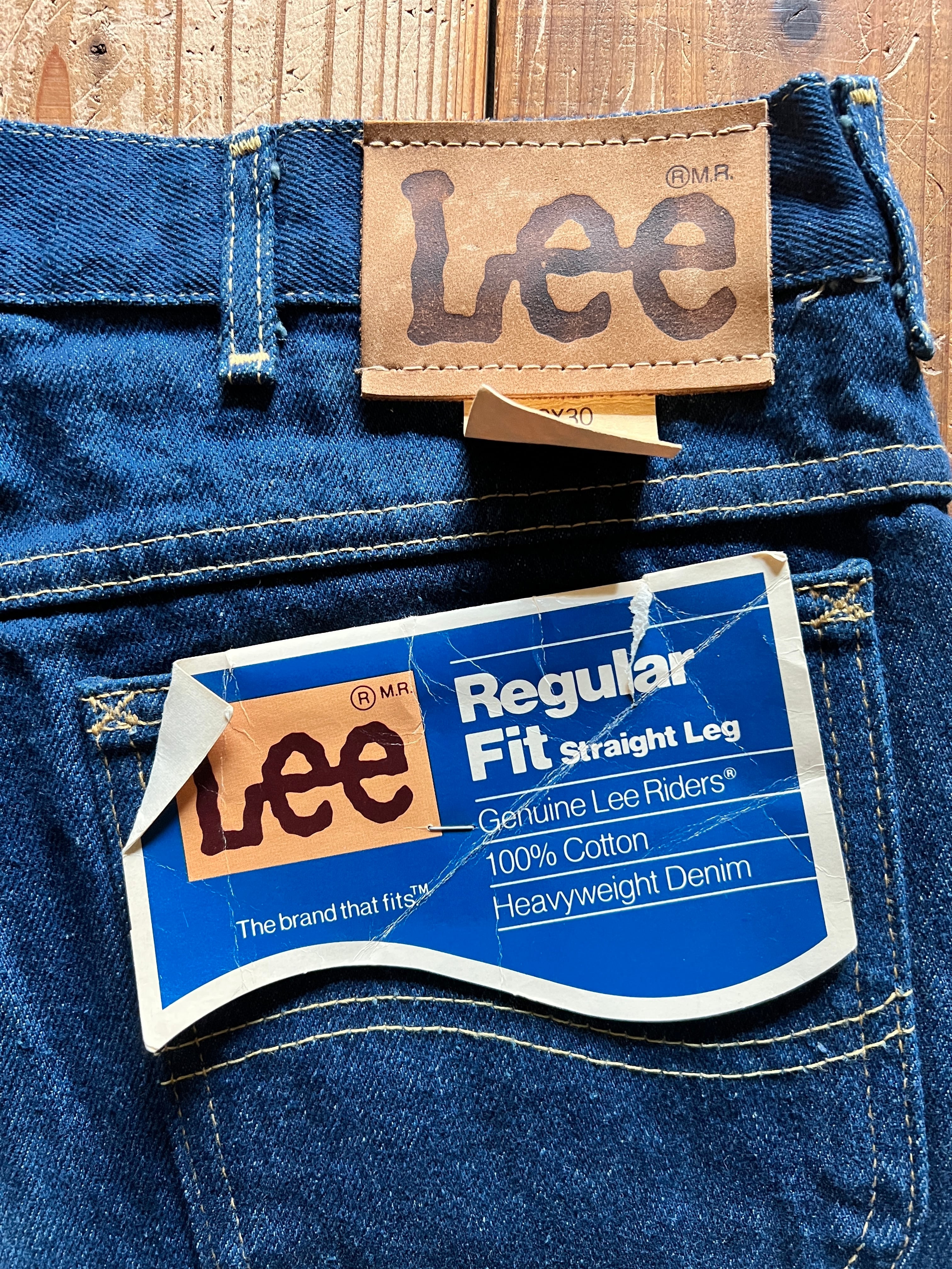 80's Lee 200-0147 デニムパンツ DEADSTOCK 表記(38×30) USA製