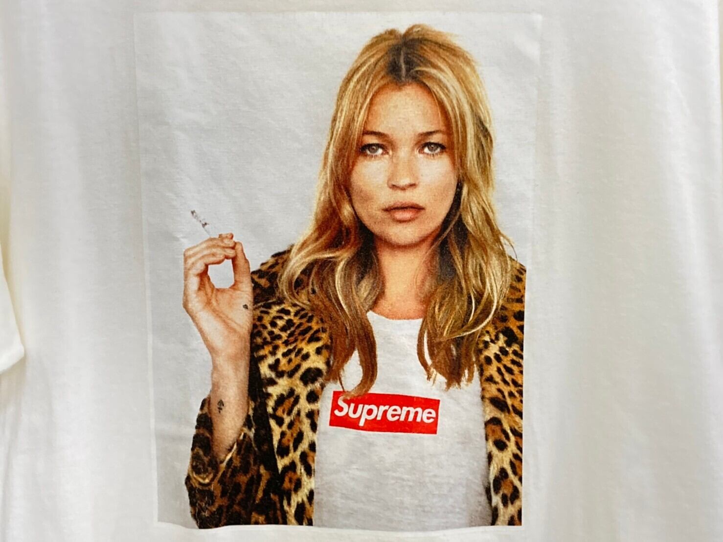 Supreme 12SS KATE MOSS TEE WHITE LARGE 300KC3498 | BRAND BUYERS OSAKA