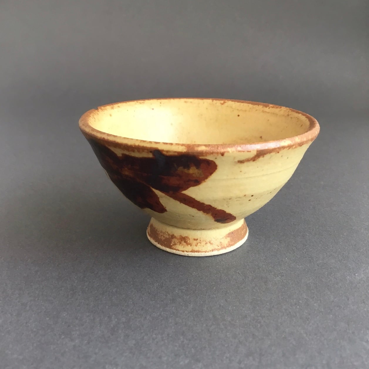 益子焼　ぐい呑み 和雑貨 四季彩堂 オンラインショップ / 益子焼 ぐい呑 線文彩