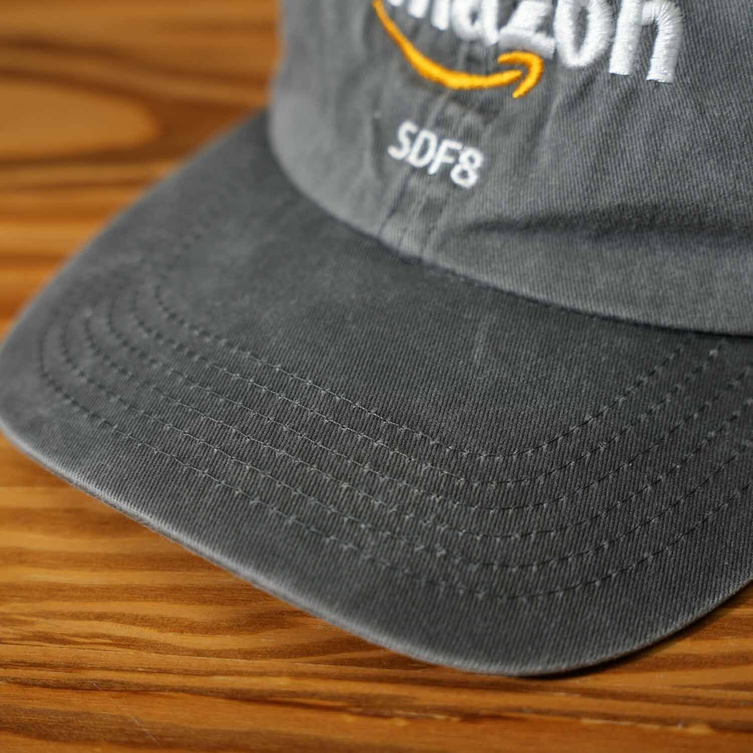 Amazon ロゴ刺繍 メッシュキャップ PORT AUTHORITY製 キャップ グレー