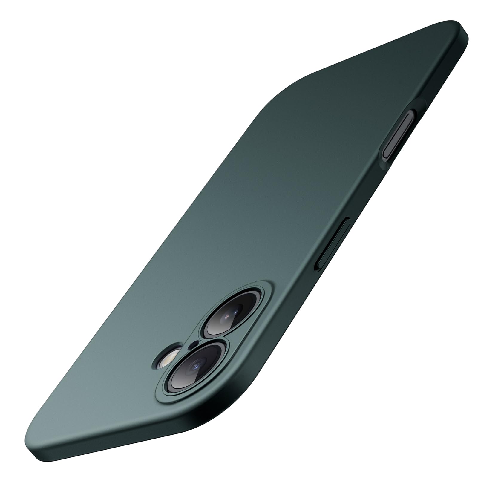 JETech iPhone 17用 スリムケース (ミッドナイトグリーン)