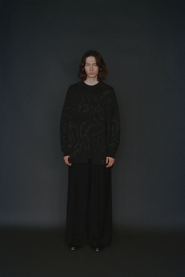 トップス LAD MUSICIAN BIG ROSE CREW NECK PULLOVER LAD MUSICIAN【ラッドミュージシャン 】BIG ROSE CREW NECK