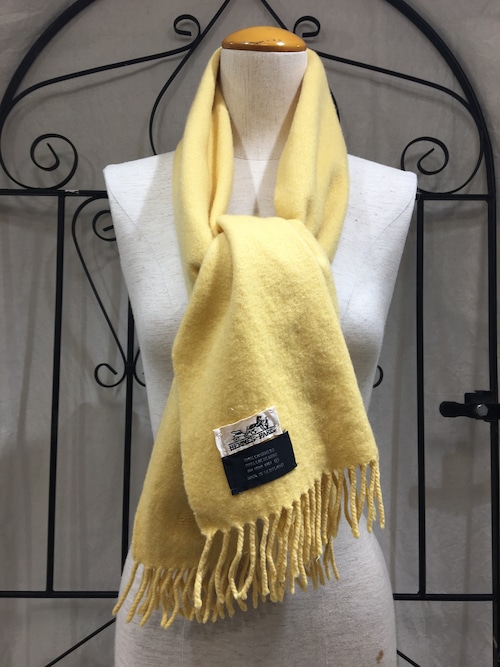 ◎.HERMES CASHMERE100% MUFFLER MADE IN SCOTLAND/エルメスカシミヤ100%マフラー(ショール)2000000012957