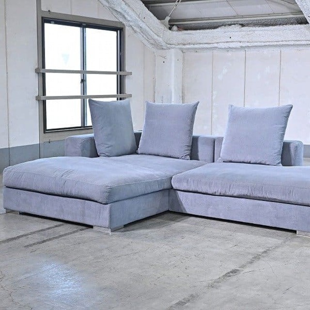 BoConcept 「Cenova/セノーバ」 セパレートソファ トリプル 3P コーナー カウチ クッション ボーコンセプト _アルフレックス カッシーナ【中古家具/中古インテリア/USED家具ユーズド家具/リサイクル】