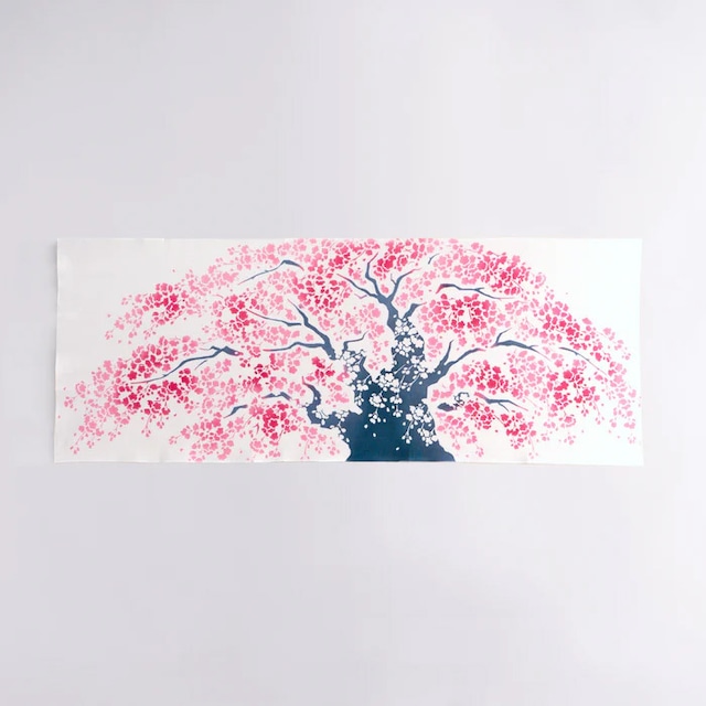かまわぬ　てぬぐい　「大桜」