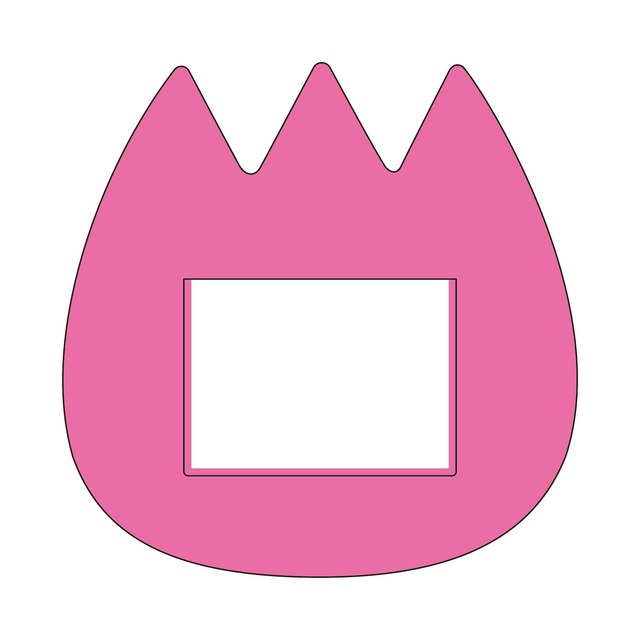 ようちえんバッジ チューリップ（ピンク）