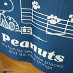 【受注生産】 のれん PEANUTS Listen Music 幅85×丈90cm 93882