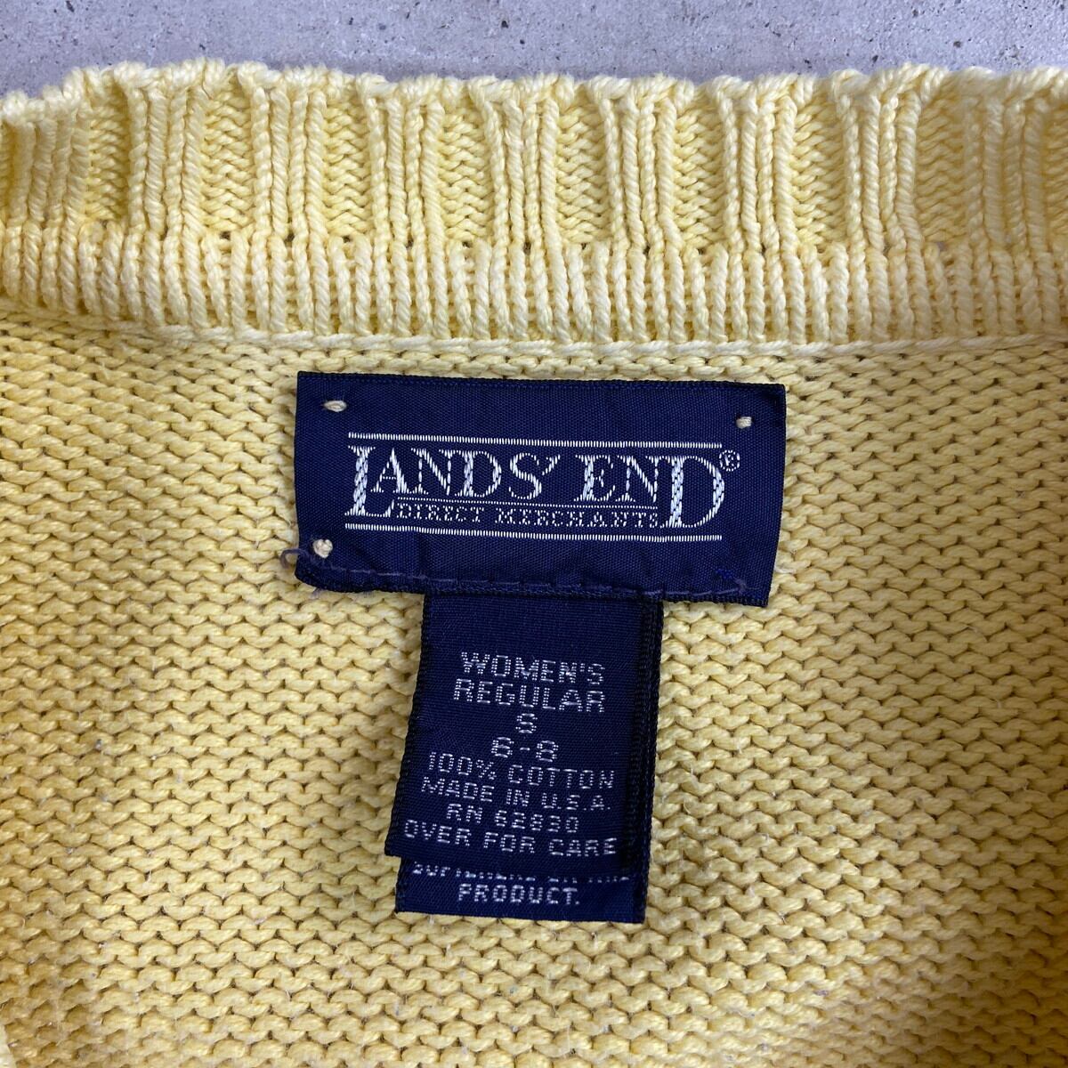 90年代 USA製 LANDS'END ランズエンド ドリフターセーター メンズM相当