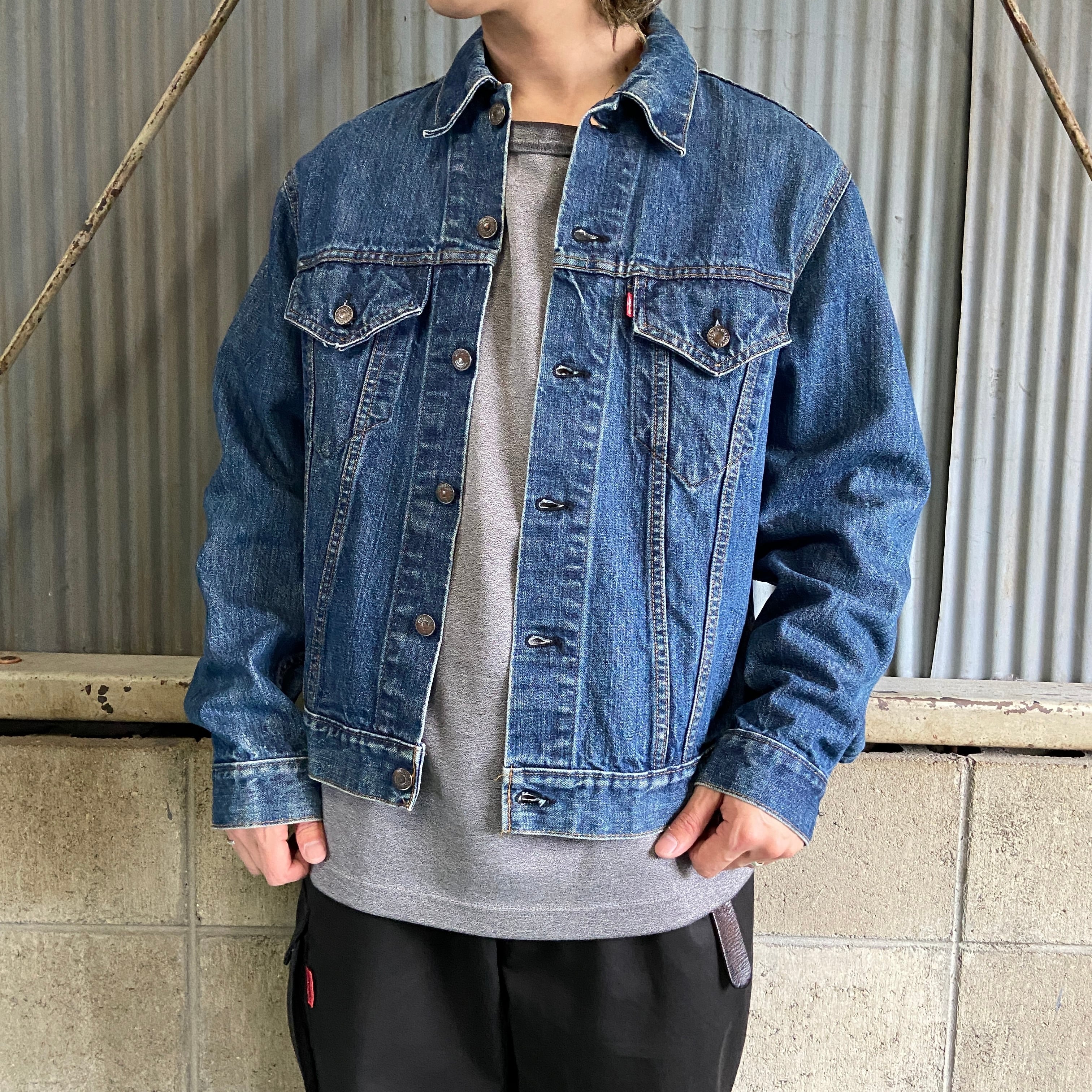 70年代 USA製 Levi's リーバイス スモールe 70505 4th デニム