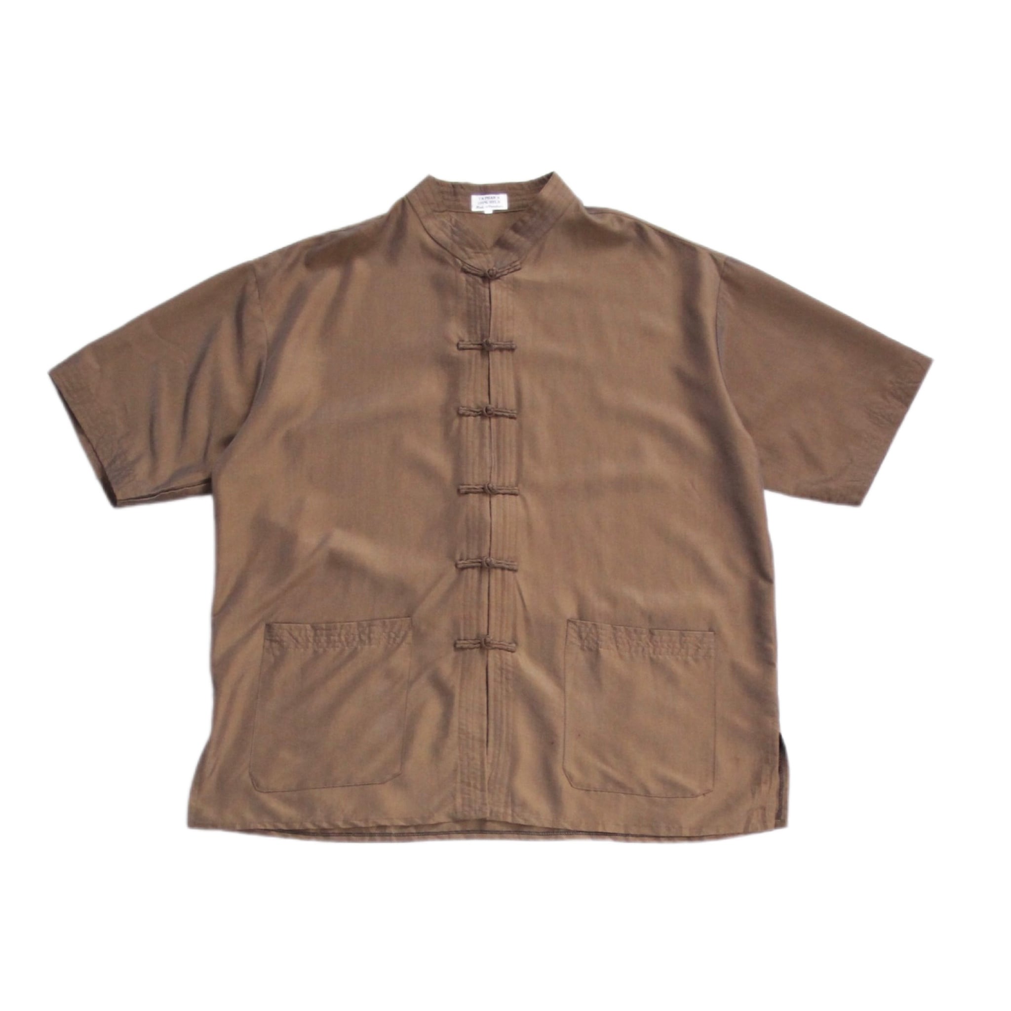 オーバーサイズ シルク チャイナシャツ 【OT-5137】 | cv
