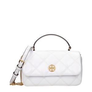 TORY BURCH トリーバーチ レディース ハンドバッグ レザー ホワイト