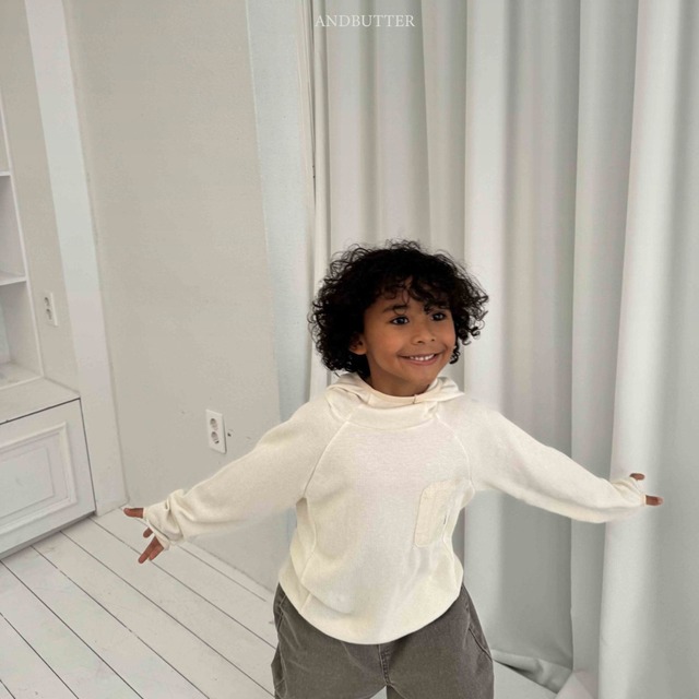 《送料無料》予約:ランナーワッフルフーディ【ANDBUTTER】