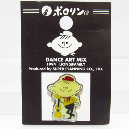 ポロリン　DANCE ART MIX　1994　ピンバッジ [&1]