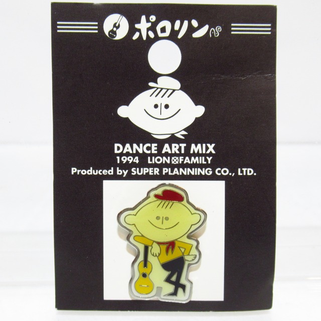 ポロリン　DANCE ART MIX　1994　ピンバッジ [&1]