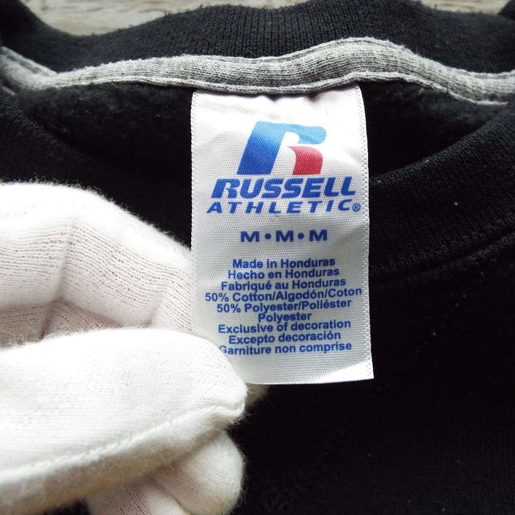 90s Russell ラッセル スウェット トレーナー ブラック ユニセックス
