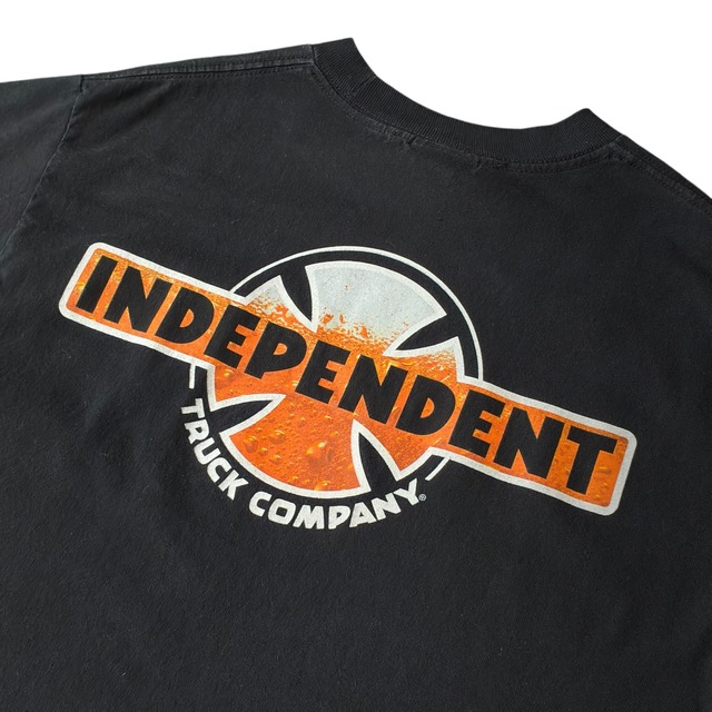 old independent“アイアンクロス“Tシャツ インディペンデント ブラック