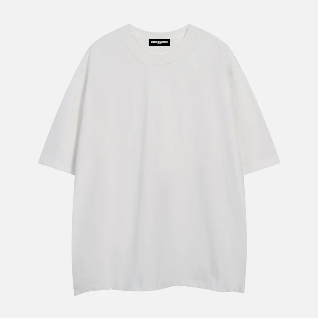 WORLD STANDARD/クルーネックプリントTシャツ/WSHT-093