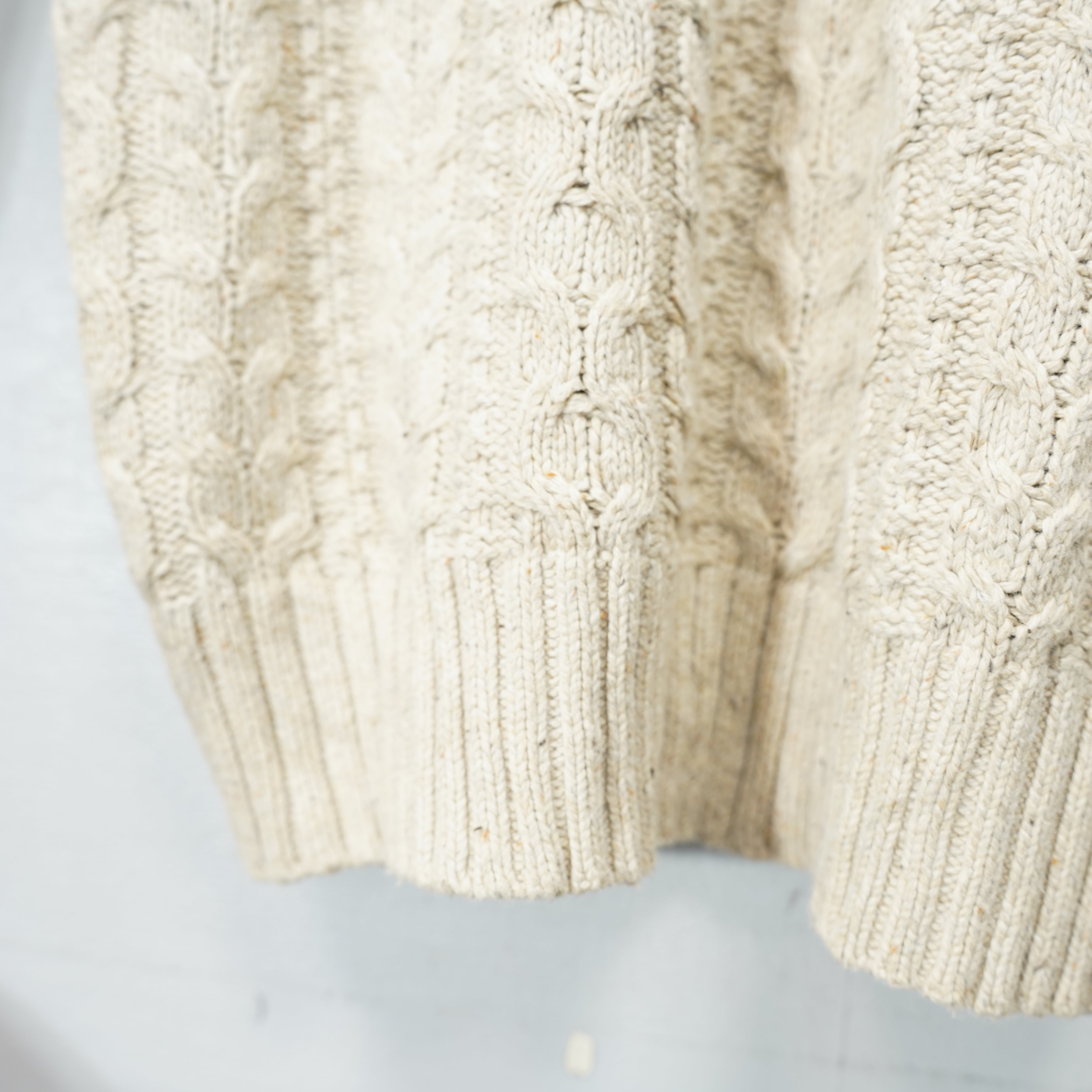 USA VINTAGE GOODIELLOW&CO CABLE DESIGN OVER KNIT/アメリカ USA VINTAGE GOODIELLOW&CO CABLE DESIGN OVER KNIT/アメリカ