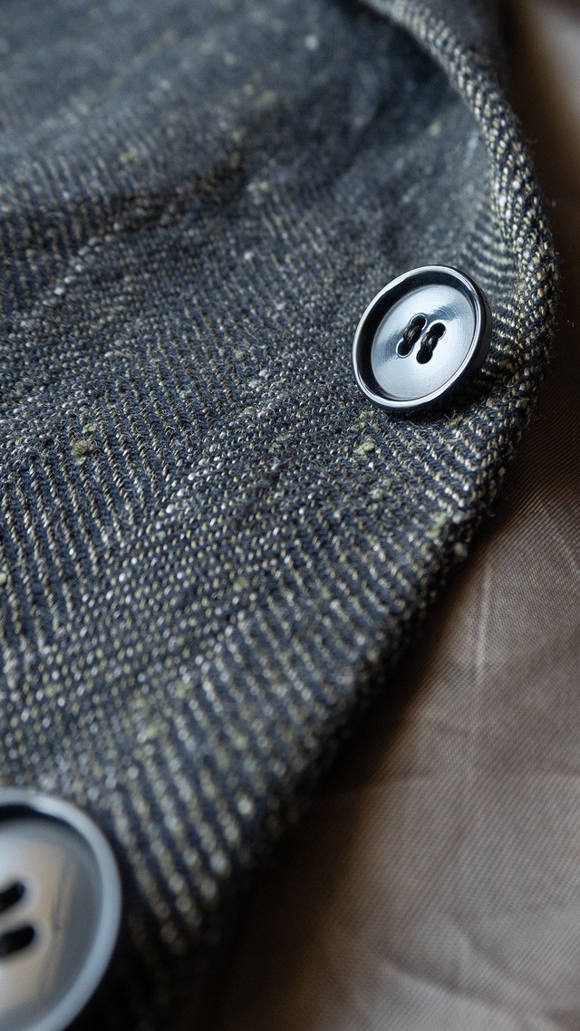 "Pierre Cardin" '90s vintage Herringbone tailored jacket
