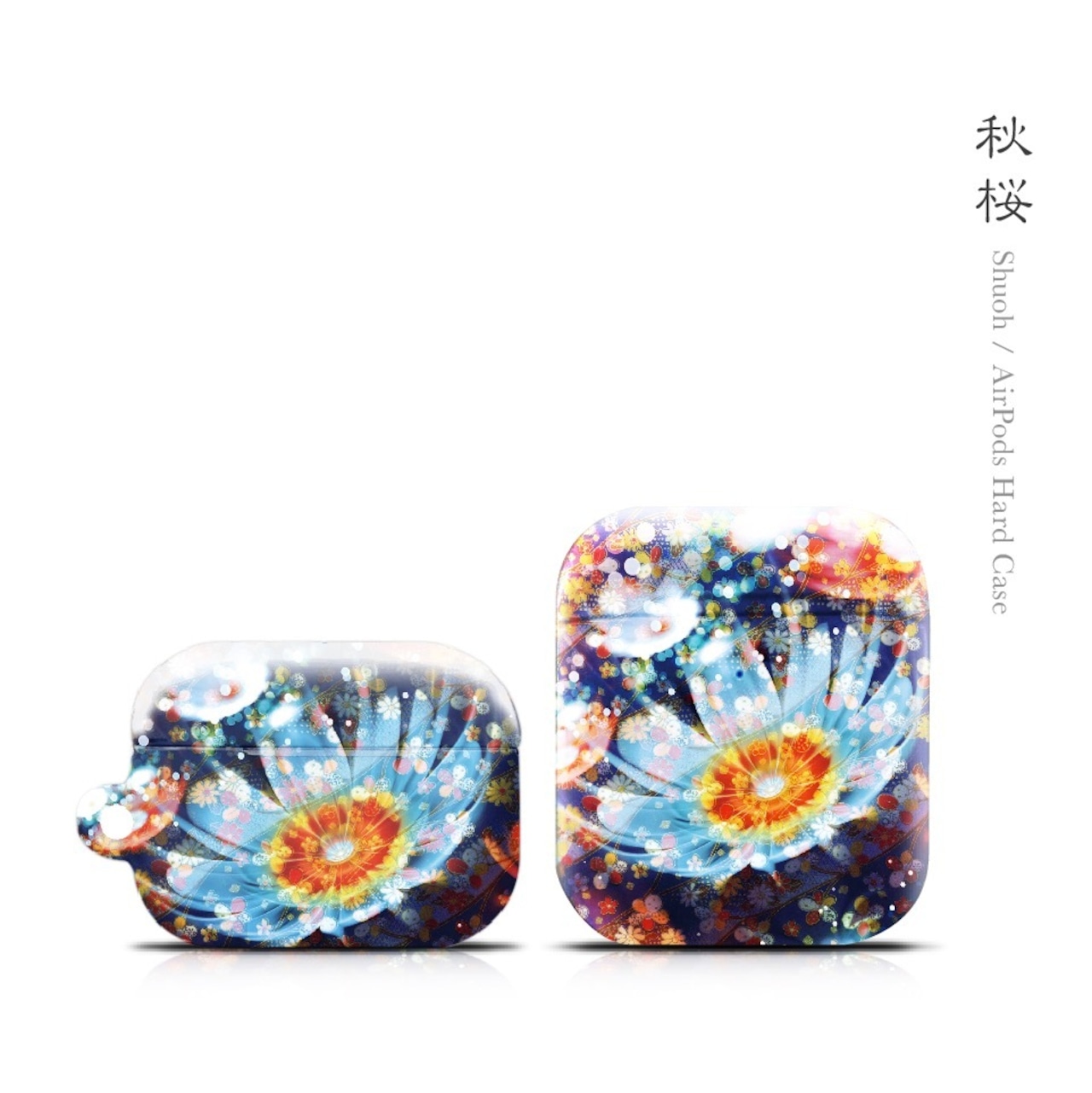 秋桜 - 和風 AirPodsケース