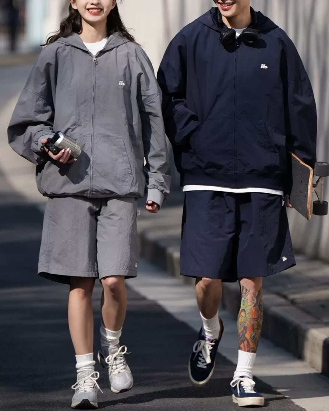 ナイロンセットアップショーツ / KN110 | KEON (keon.fashionstore)
