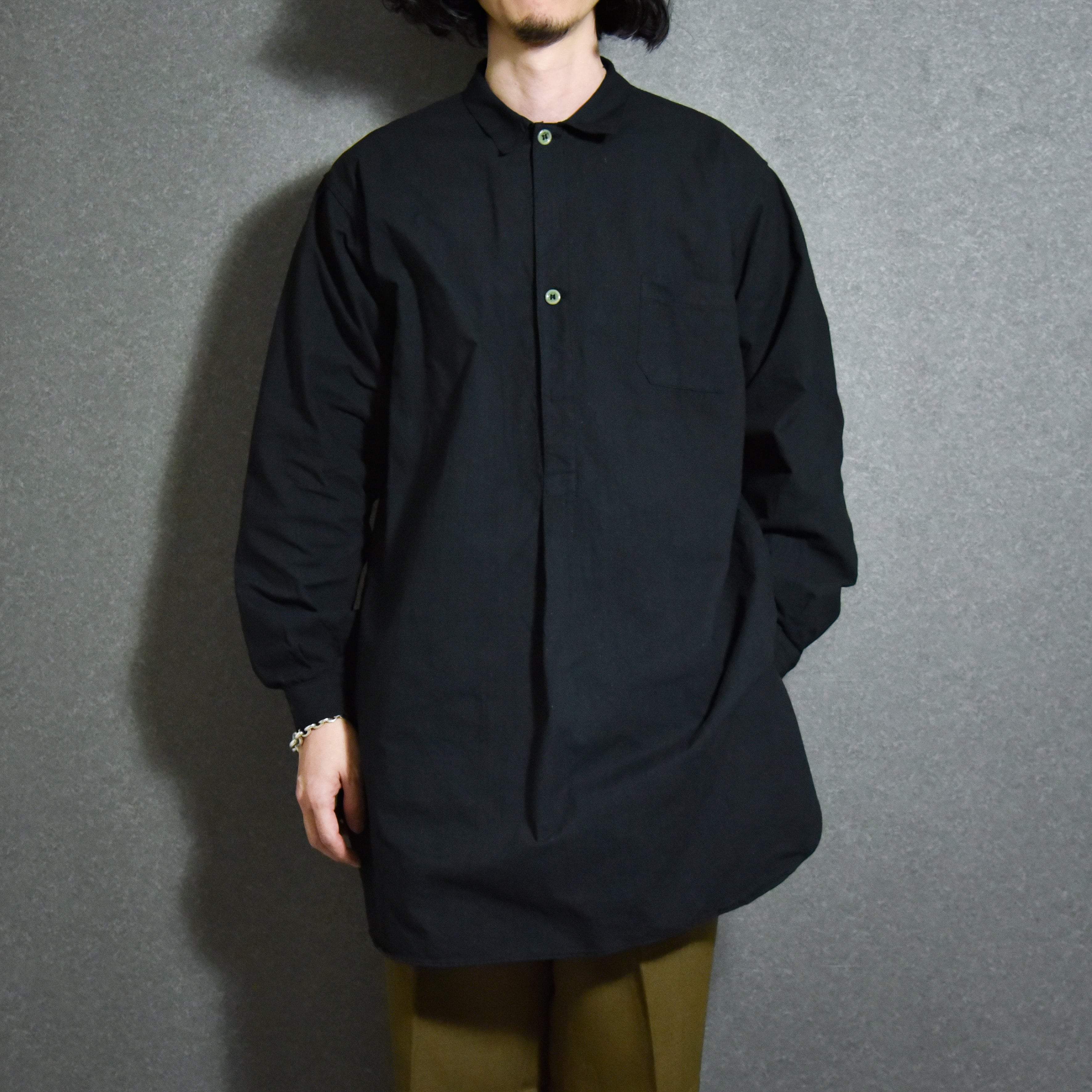 【DEAD STOCK】50s Swedish Army Pull Over Shirts スウェーデン