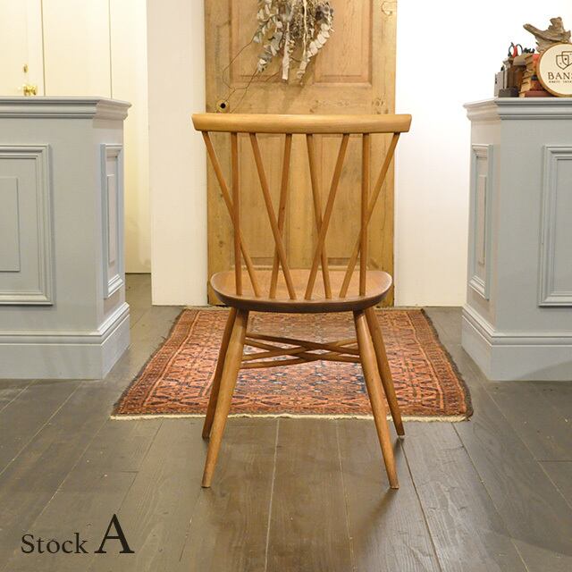 Ercol X-back Chair【A】 / アーコール クロスバック チェア / 2007YA