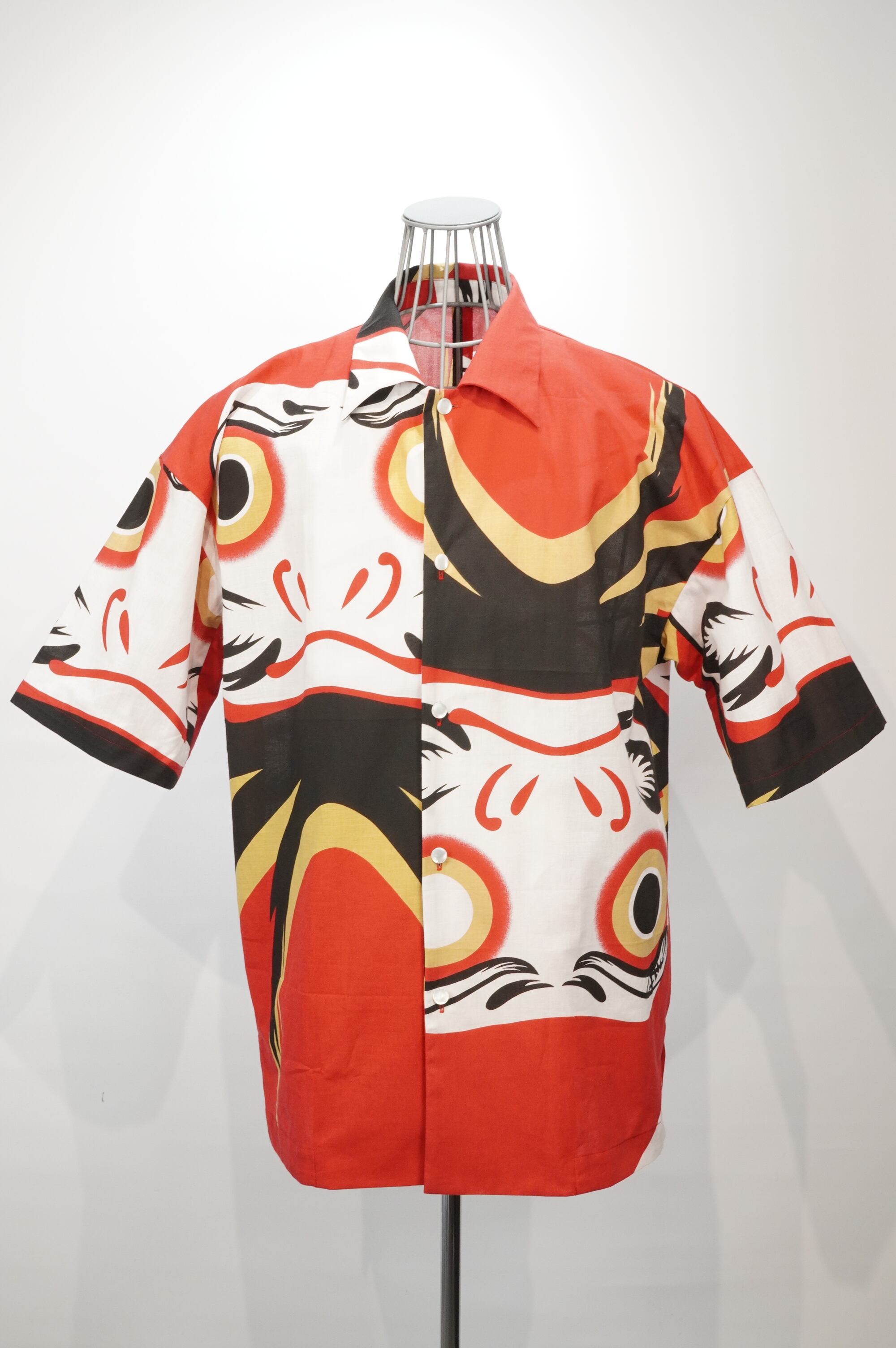 NOBNAGA Paris / Short-Sleeved Open-Collared Shirt