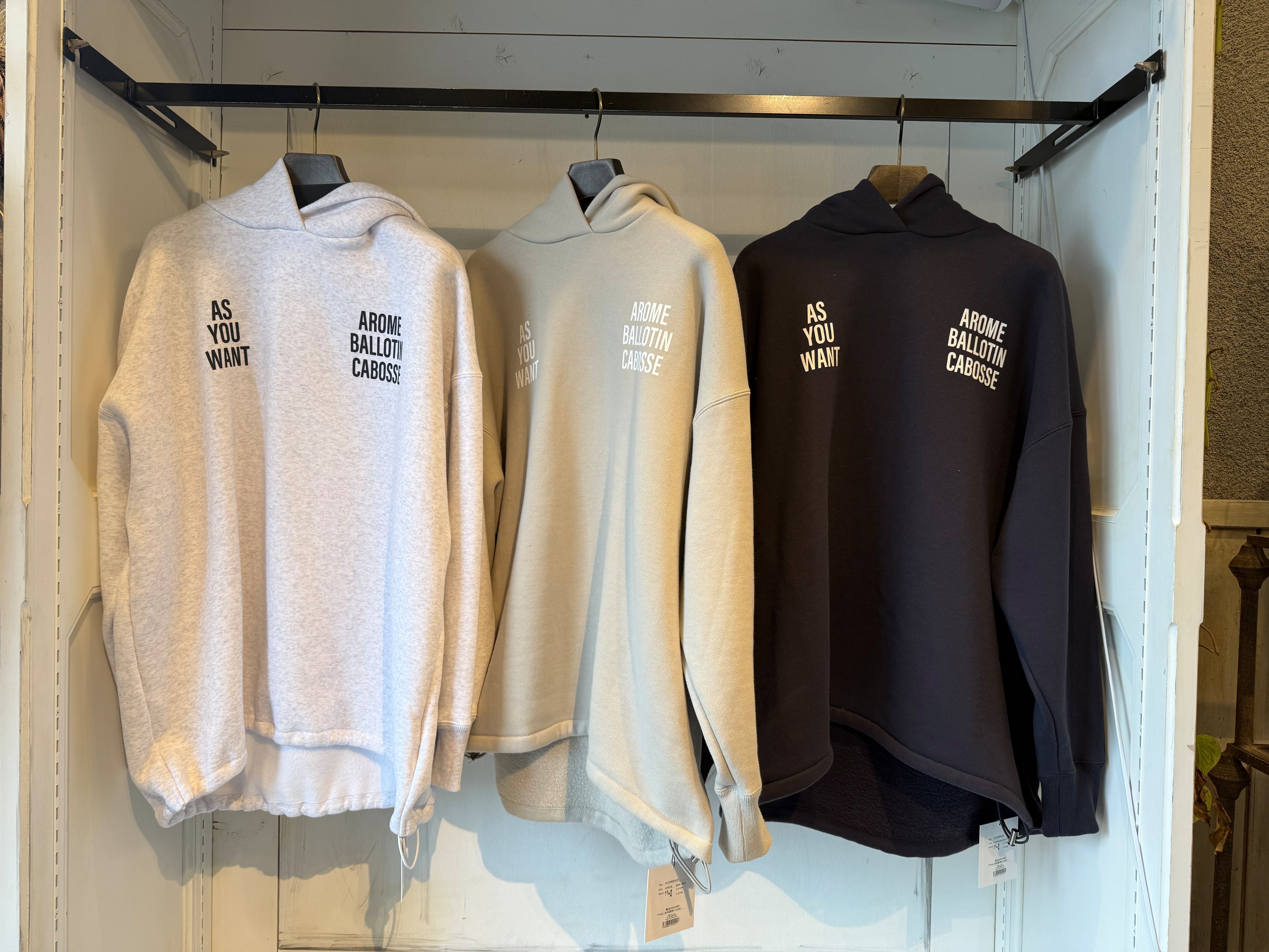 裏起毛ビッグロゴフーディー/0125409335【mica&deal】 | acid candy