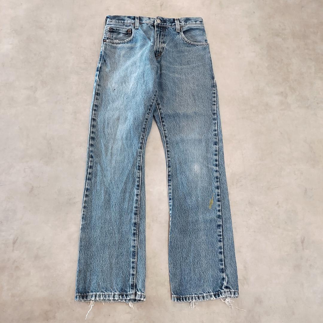 リーバイス517 Levis W29 フレアデニム 青 古着 ボトム 20091