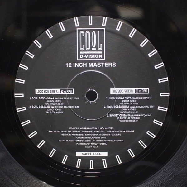 12 Inch Masters / Soul Bossa Nova [CLD 015] - 画像3