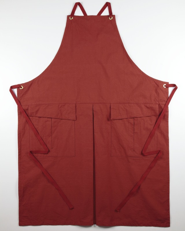 POLITE work apron 02 BRD / ポライト ワークエプロン 02（ボルドー）