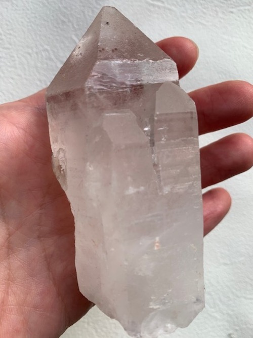 ヒマラヤ水晶　ツイン　大　マスタークリスタル　マニカラン　～不屈の精神を宿し　与える　聖地のパワーで人生を高いステージへと導く　ひとつは持っておきたい幸運の石～