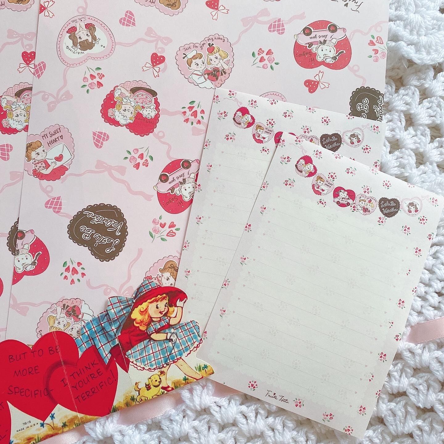 My sweet heart letter set レターセット