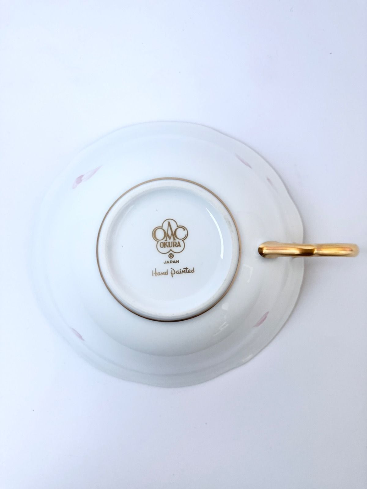 大倉陶園】 創業100周年記念作品 碗皿暦【 4月桜】 | 若林陶器