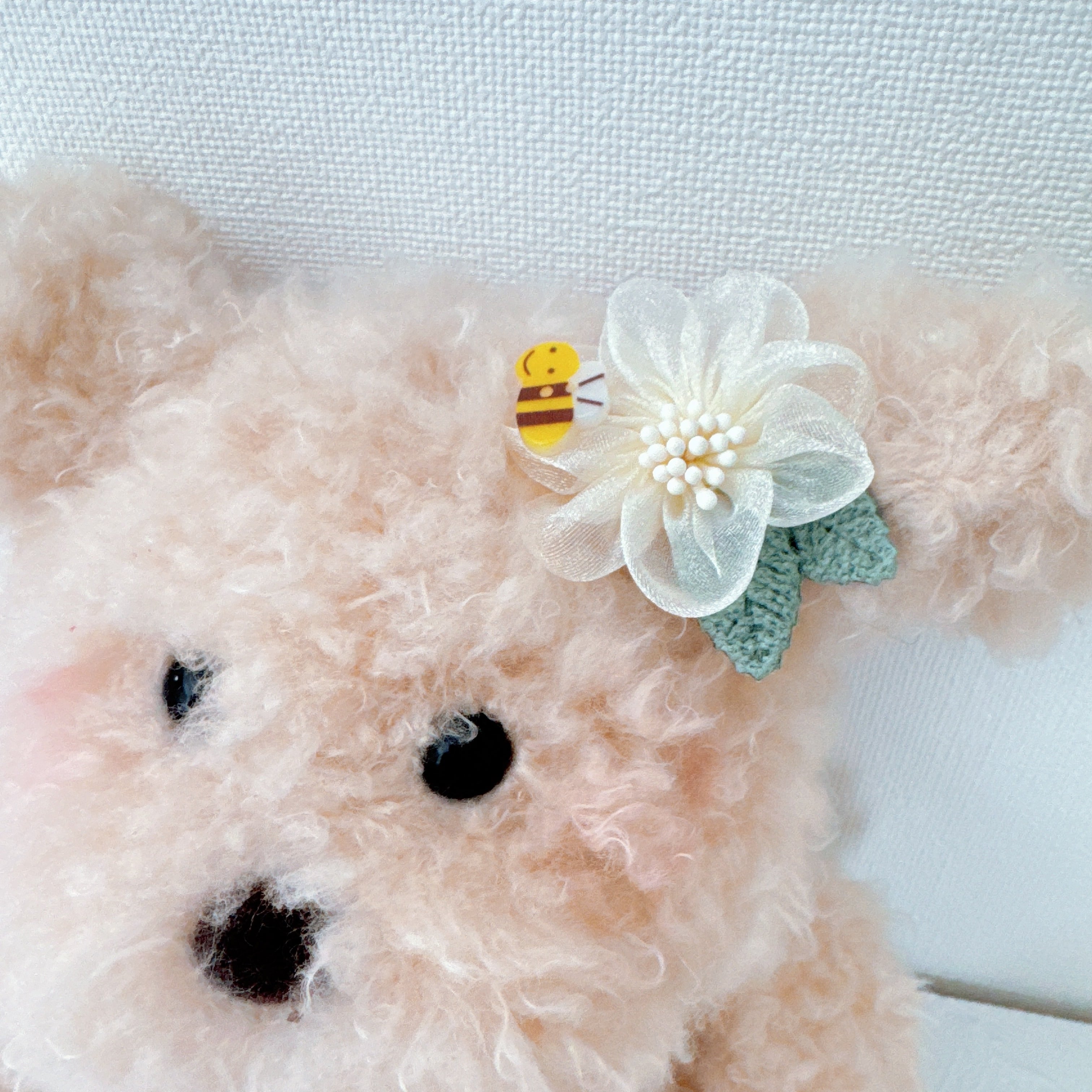 はちさんとお花のパッチン