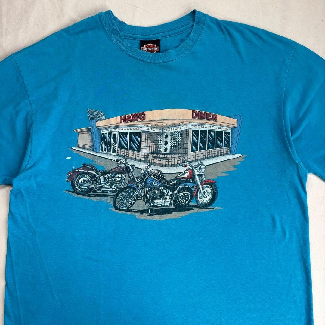 90s INDIAN MOTOCYCLE Tシャツ L インディアン ビンテージ | UC TRADING