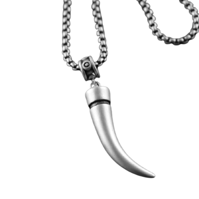 Oxhorn Vintage Style Stainless Steel Necklace