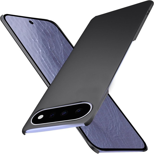 極薄 Pixel11 ケース 薄型 Pixel 11 ケース PCマット質感 超軽量 黄変防止 指紋防 擦り傷防止 手触り良い 全面保護 超耐磨 耐衝撃ピクセル11カバー ワイヤレス充電対応 ブラック