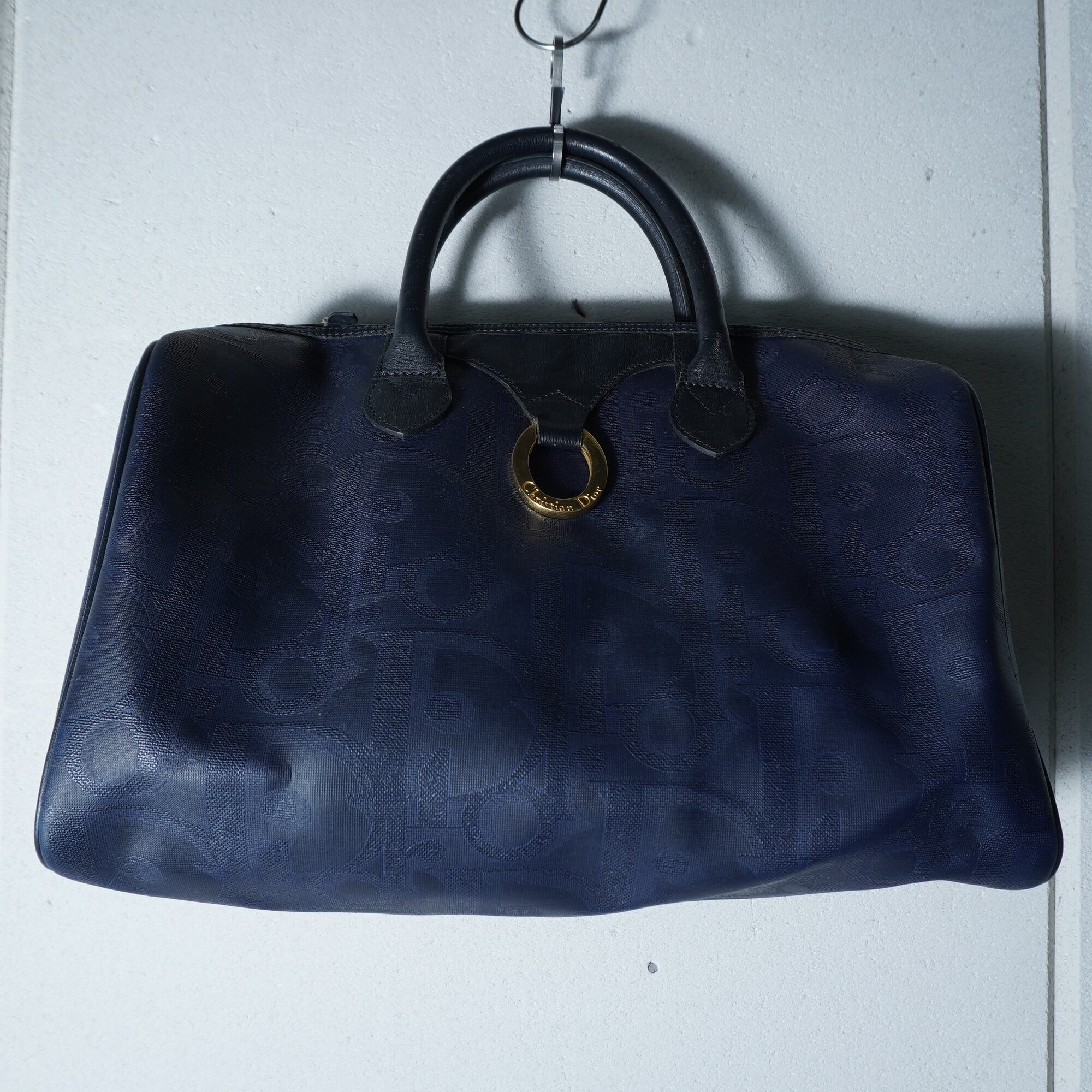 Christian Dior】クリスチャンディオール トロッター柄キャンバス