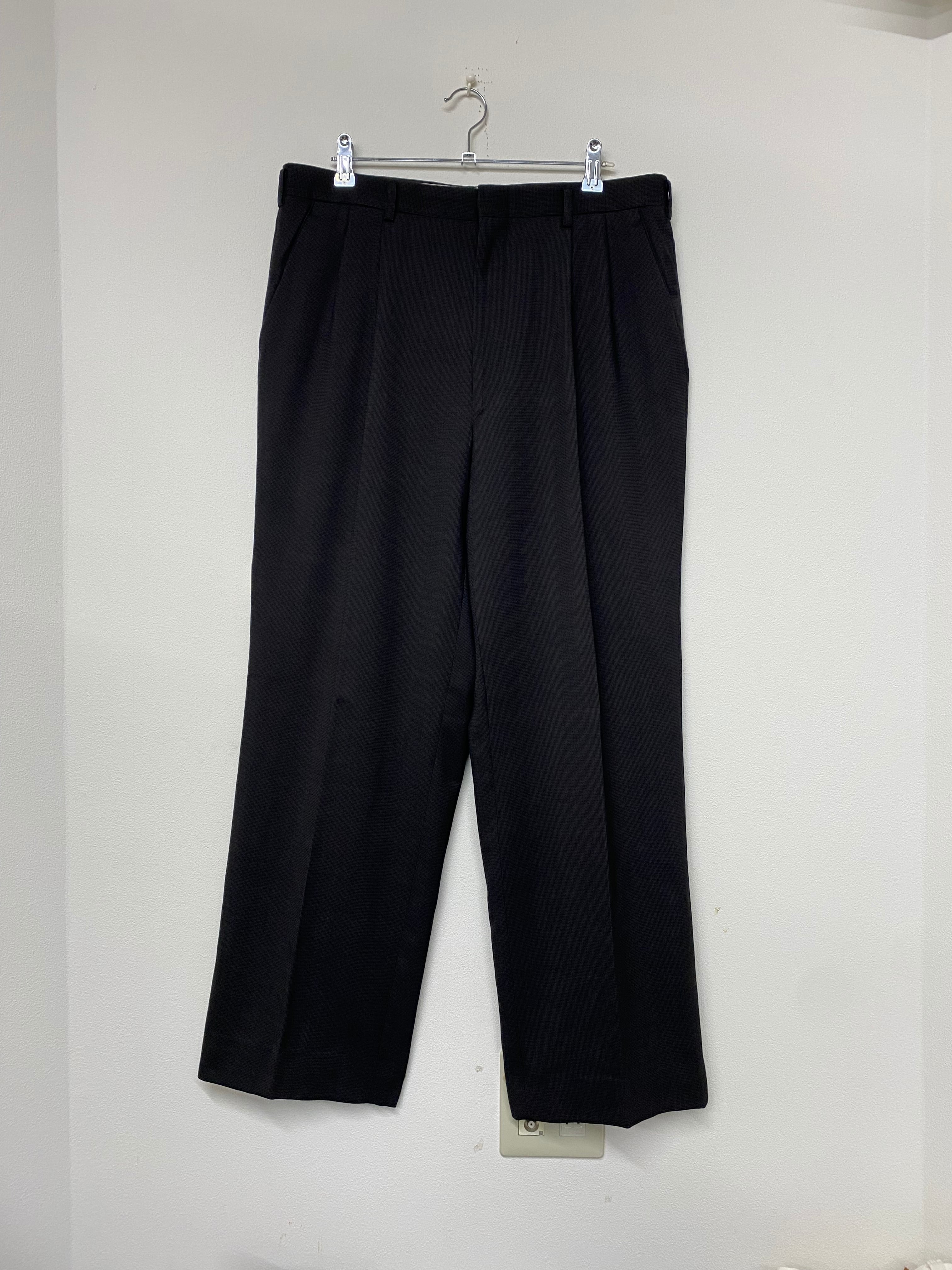 70s 80s usa製 ウールギャバ スラックス \