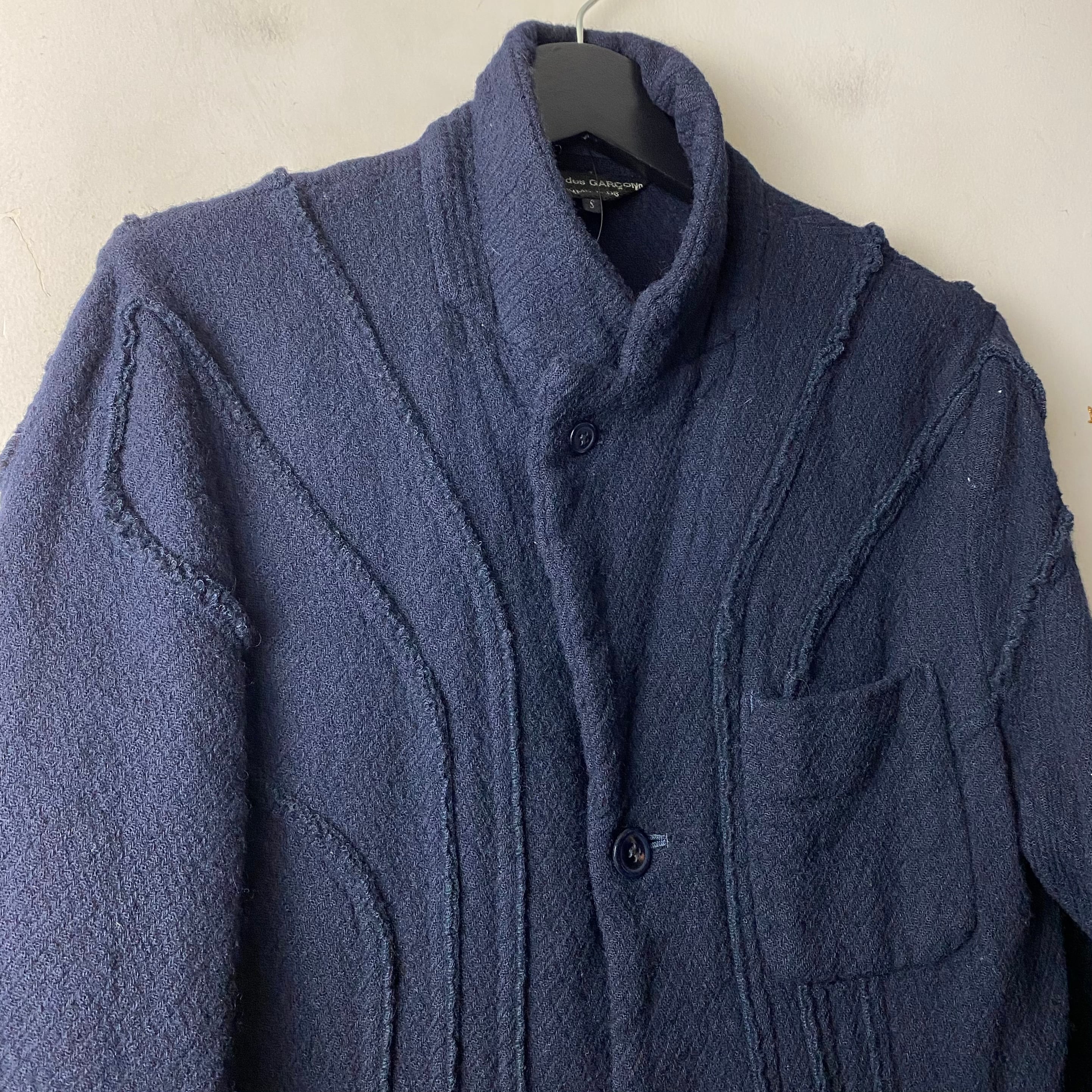 2003AW COMME des GARCONS HOMME PLUS seam design wool tailored 