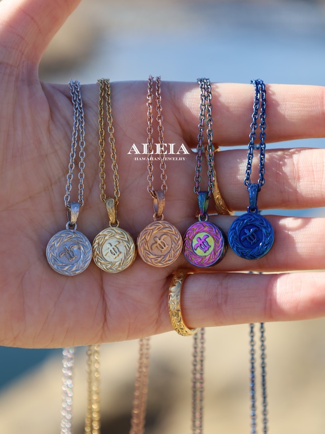 2way Honu Necklace [316L]ハワイアンジュエリー