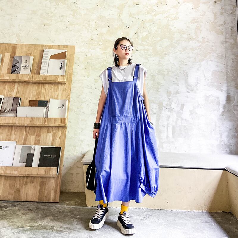 ブルースカート サマールーズ薄手ロング 夏物 ラブタオタオダレンハウス63116566460